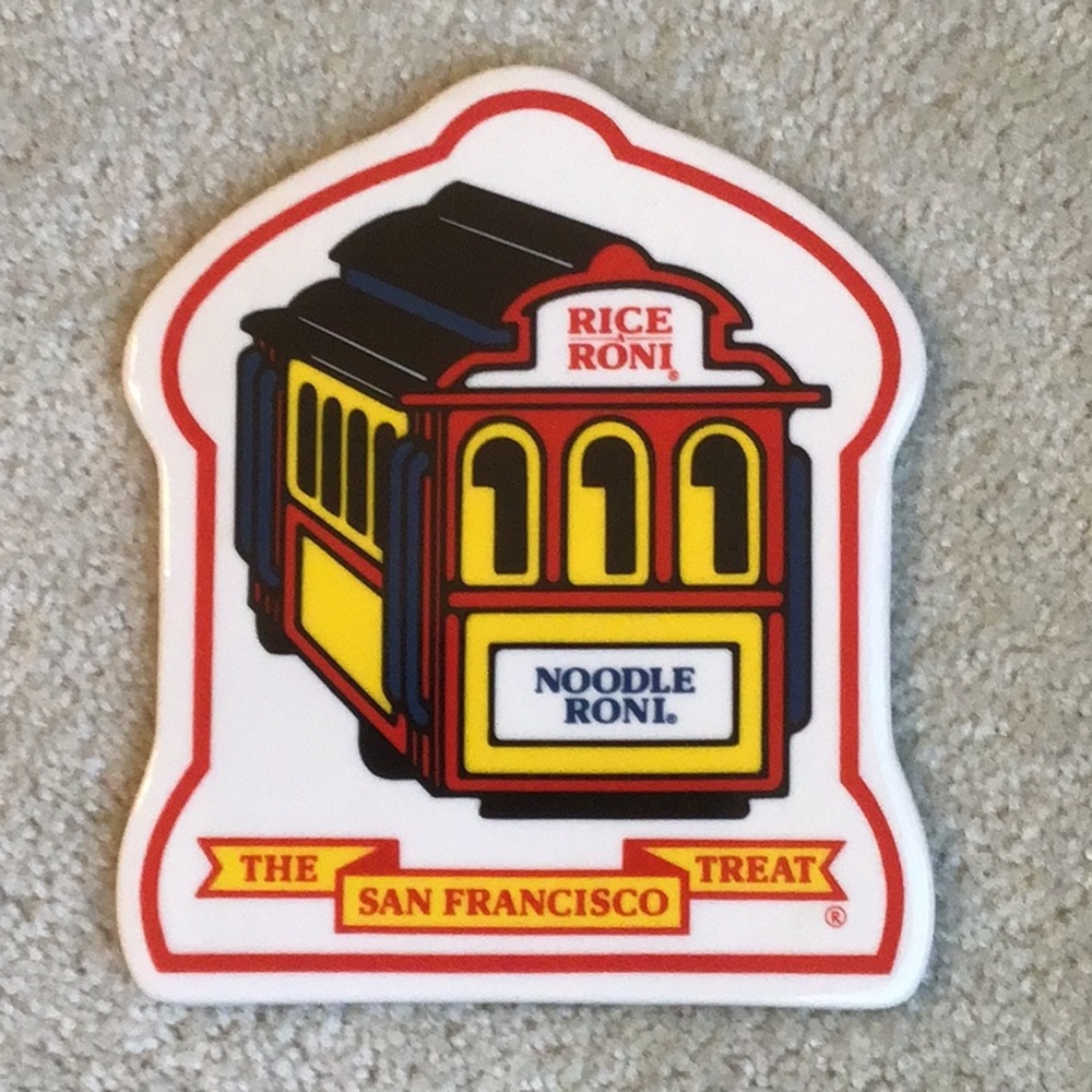 Vintage Rice and Roni Trivet, 7” x 6”